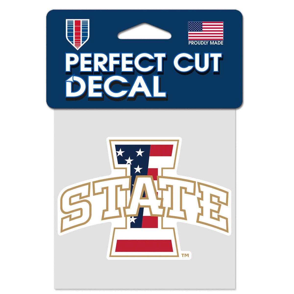 I-State Patriotic Perfect Cut Decal 4-inch x 4-inch vendor image